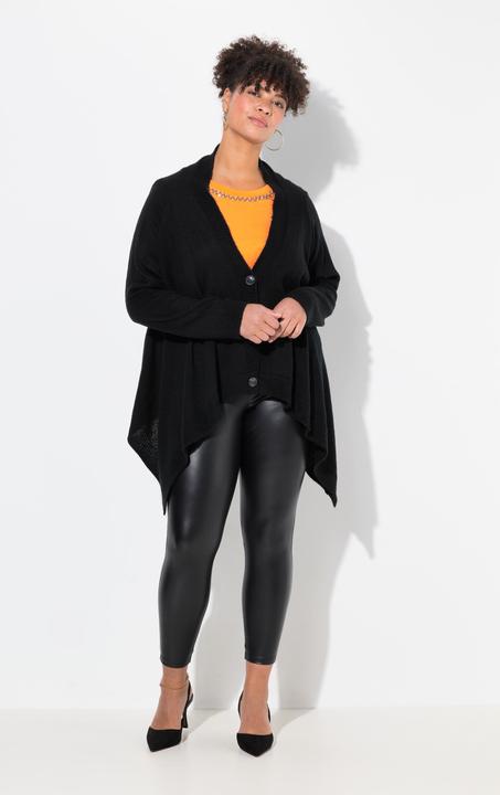Immagine prodotto Miamoda Strickjacke, Cape-Look, Knopfleiste, Langarm (54)