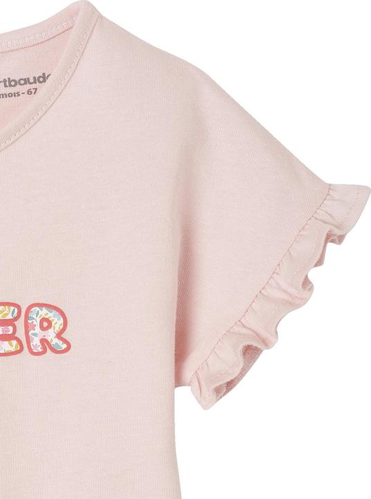 Image du produit Vertbaudet Bio-Kollektion: Baby T-Shirt mit Messageprint (68)