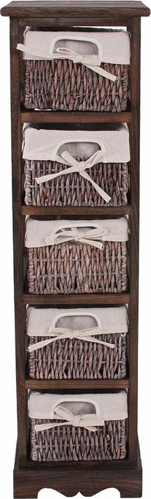 Produktbild JOHN316 Shabby Chic Kommode (25 x 28 x 90 cm)