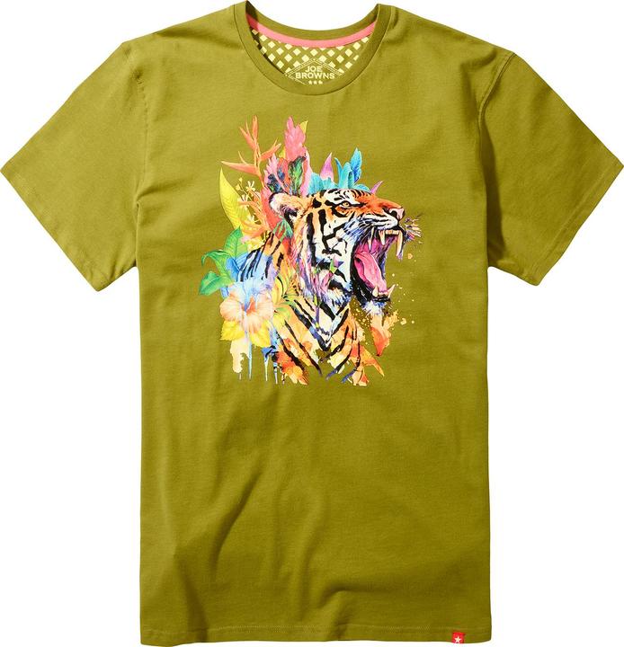 Joe Browns Floral Tiger Graphic T-Shirt (XL)
