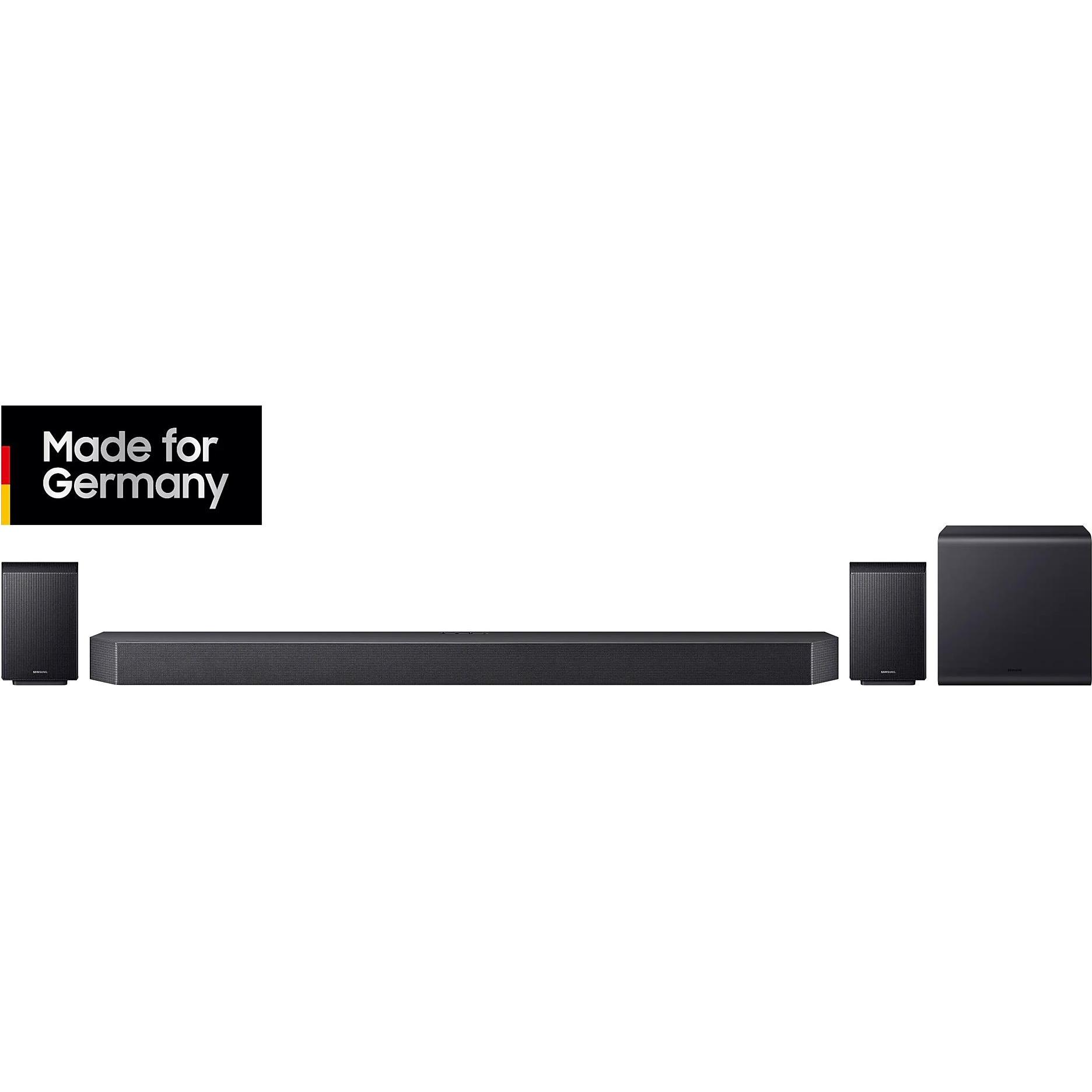 Samsung HW-Q995GF/ZG (656 W, 11.1.4 Kanal), Soundbar, Schwarz