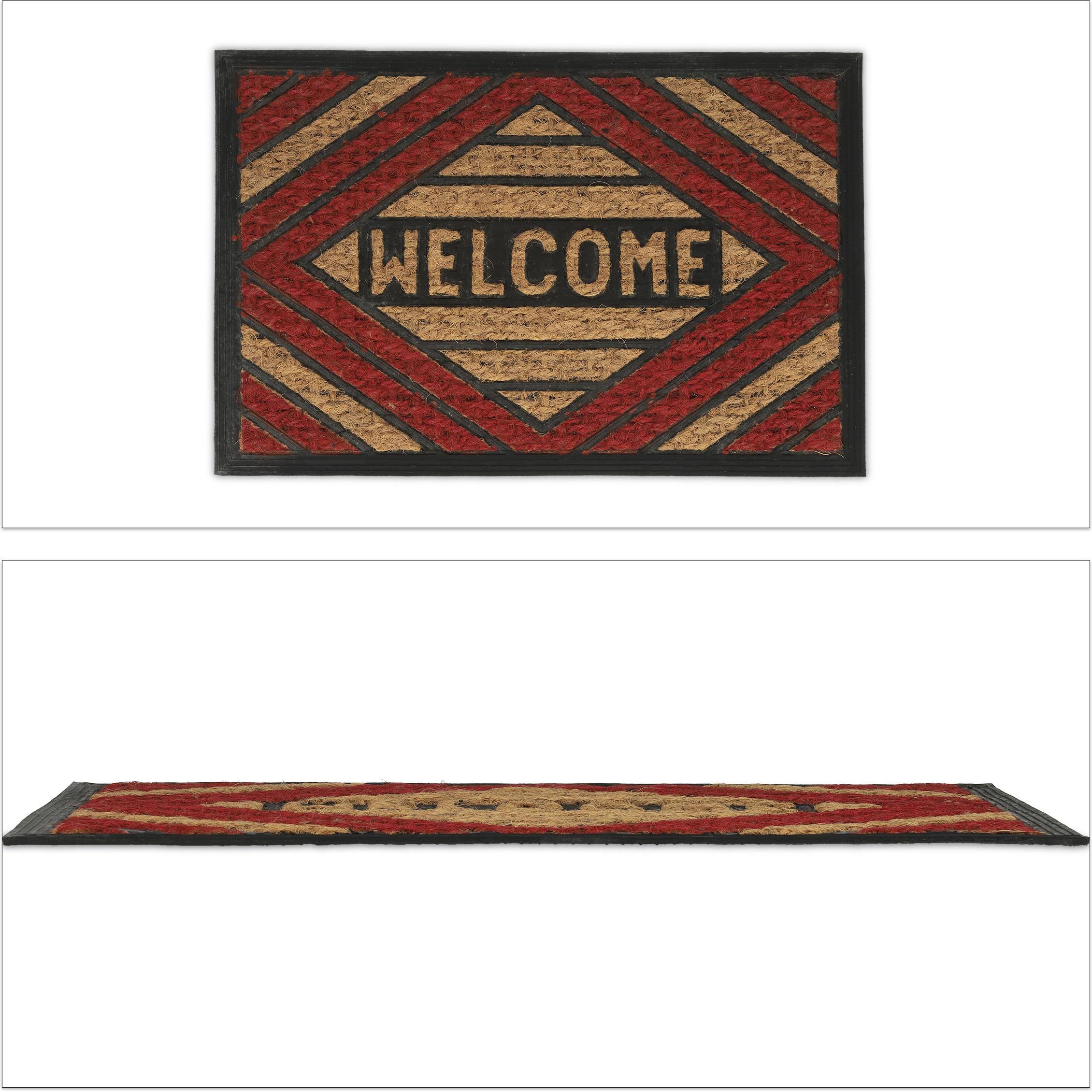 Thumbnail - Relaxdays, Fussmatte, Fussmatte (60 x 40 x 0.5 cm)