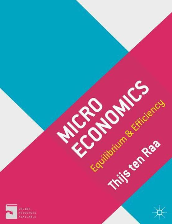Produktbild Microeconomics (Englisch, Thijs ten Raa, 2013)