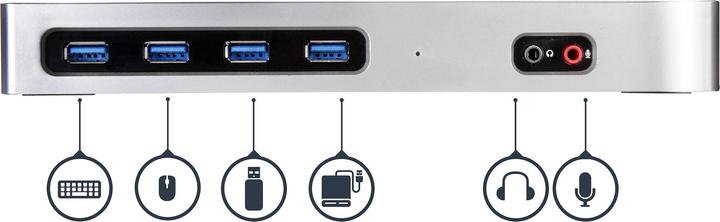 Produktbild StarTech Dual 4K (USB-C, 6 Ports)