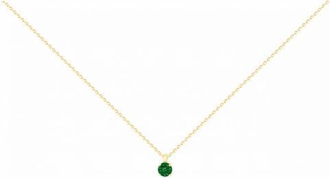 Image du produit Lara Collier Plaque Or - Zirconia Vert (LAITONOR)