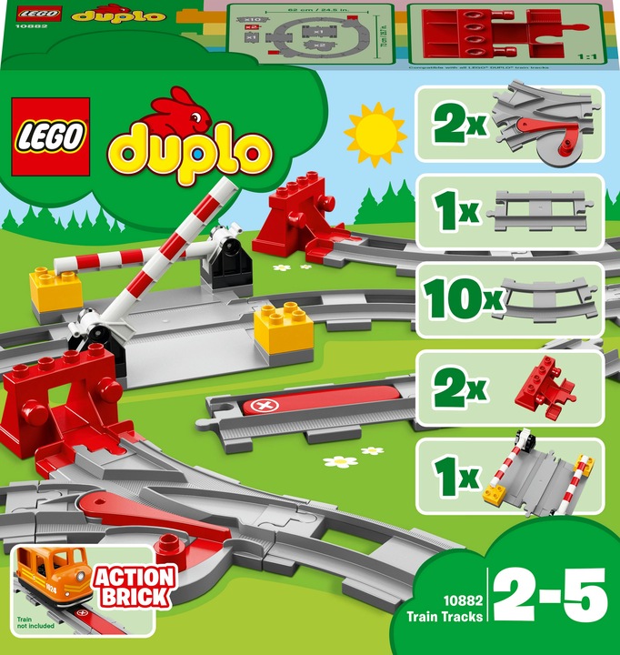 Actual product image LEGO Railway rails (10882)