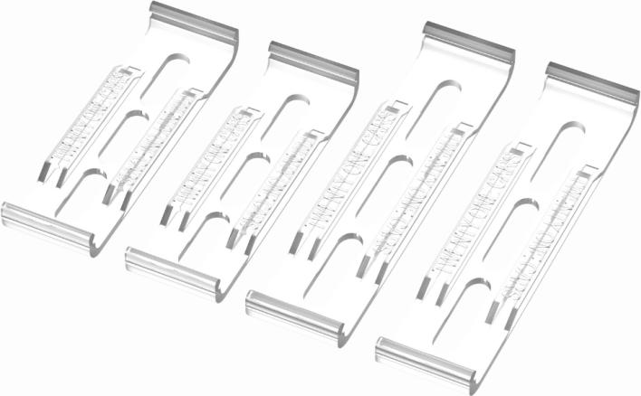 Actual product image 21cars Click licence plate holder portrait format (Front + rear, Portrait format)