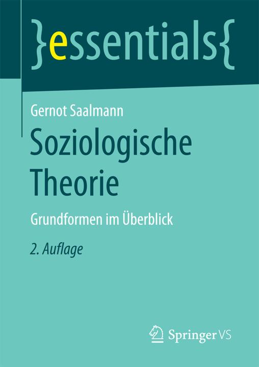 Produktbild Soziologische Theorie (Deutsch, Gernot Saalmann, 2016)