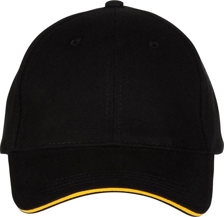 Produktbild Black & Match 6-Panel-Cap