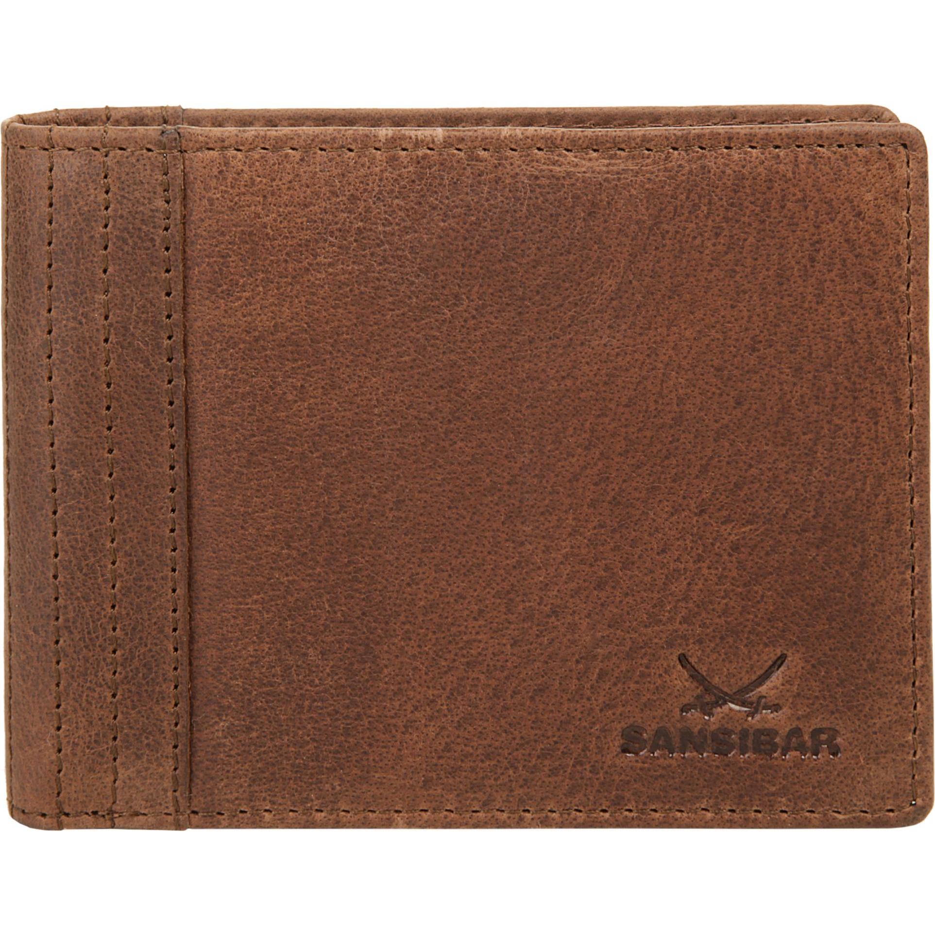 Sansibar, Portemonnaie, Geldbörse, Braun