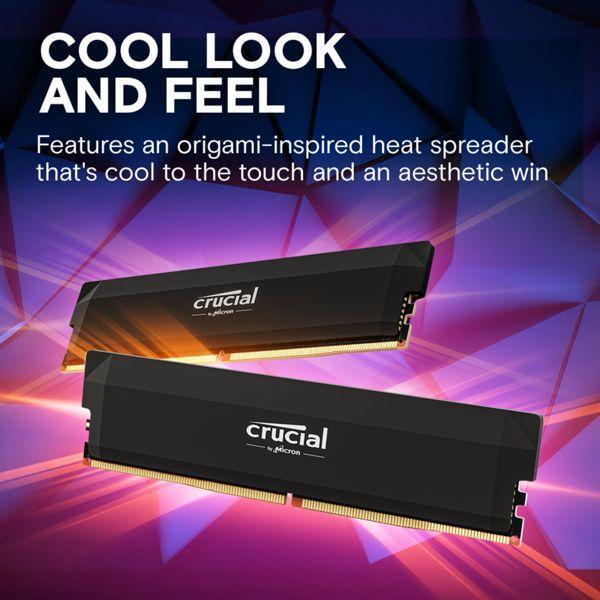 Actual product image Crucial Pro Overclocking (1 x 16GB, 6000 MHz, DDR5 RAM, U-DIMM)