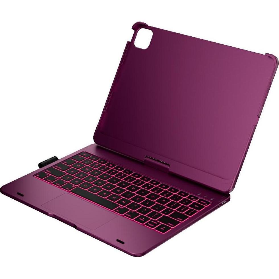 Typecase Case Edge with keyboard for iPad Air 11" M2 2024 / M3 2025 / M4 2026 raspberry (Apple iPad Air 11 2024, Apple iPad Air 11 2025, Apple iPad Ai