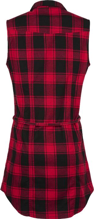 Actual product image Brandit Ladies Gracey Longshirt Top Size 5XL Colour Red/Black (5XL)