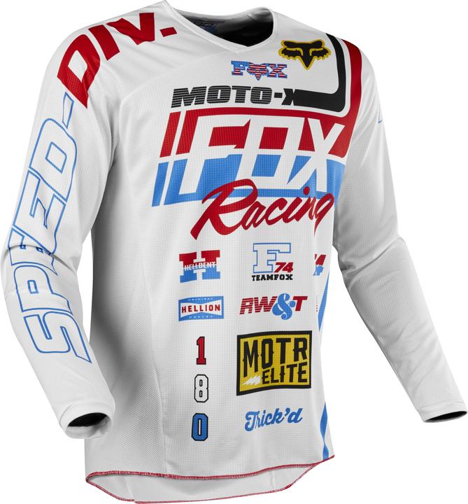 Image du produit Fox MAILLOT 18 180 RWT SE WHT/RD/BLU (XXL)