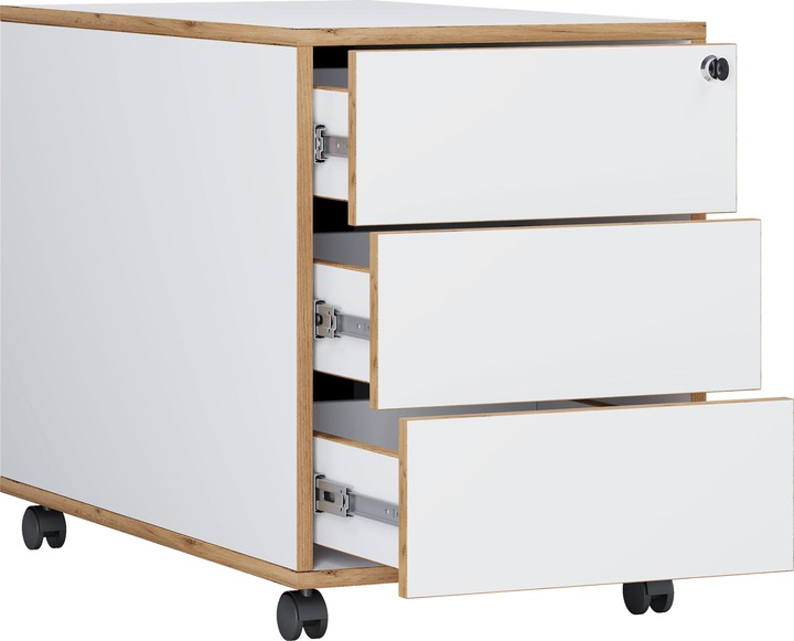 Produktbild VCM Büro Rollcontainer Salia 3 Schublade (50 x 42 x 45 cm)