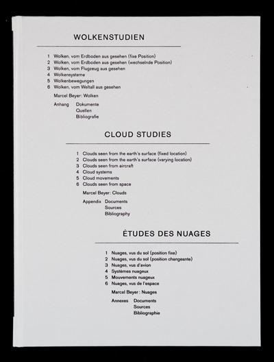 Produktbild Wolkenstudien / Cloud Studies / Etudes des nuages (Deutsch, Englisch, Französisch, Luke Howard, Marcel Beyer, 2011)