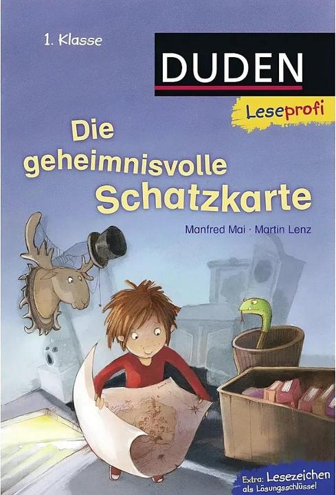 Produktbild Leseprofi Die geheimnisvolle Schatzkarte, 1. Klasse (Deutsch, Betina Gotzen-Beek, Manfred Mai, Martin Lenz, 2015)