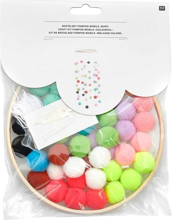 Actual product image Rico Design Craft set pompom "Mobile