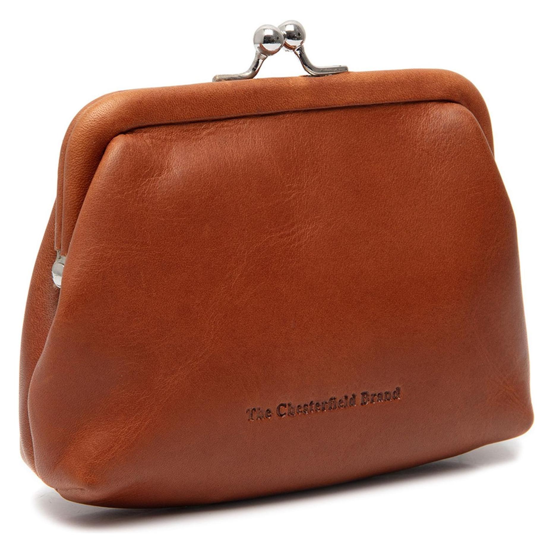 The Chesterfield Brand, Damen, Portemonnaie, Nera Münzbörse Leder 15 Cm, Braun