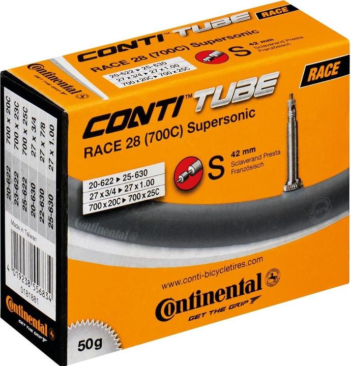 Image du produit Continental Race Supersonic (Presta (SV), 28", 42 mm)