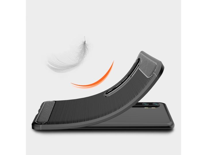 Actual product image Screenguard Xiaomi Mi Note 10 Cover Carbon Brushed Soft TPU (Xiaomi Mi Note 10)