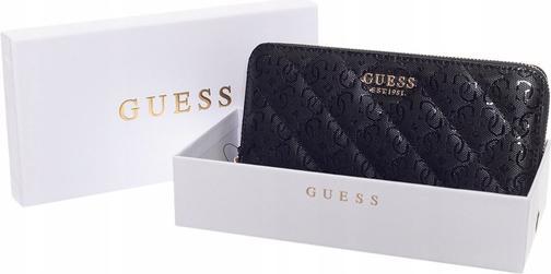 Immagine prodotto Guess Laurel Slg Grosse Damen-Geldbörse mit Reissverschluss, Schwarz