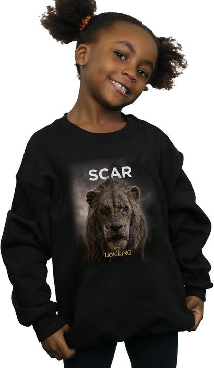 Produktbild Disney The Lion King Movie Scar Poster Sweatshirt Mädchen (128)