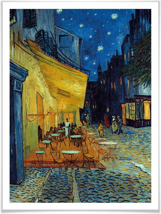 Immagine prodotto Trenddeko van Gogh - Terrazza del caffè di sera (50 x 60 cm)