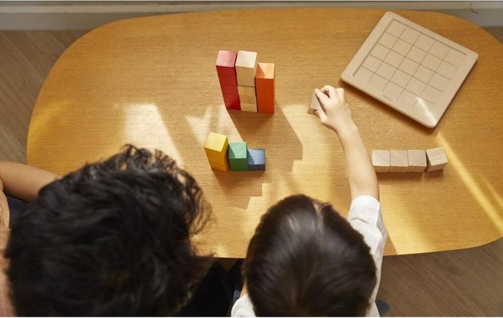 Produktbild Plantoys Bunte Zählblöcke Unit Link Serie