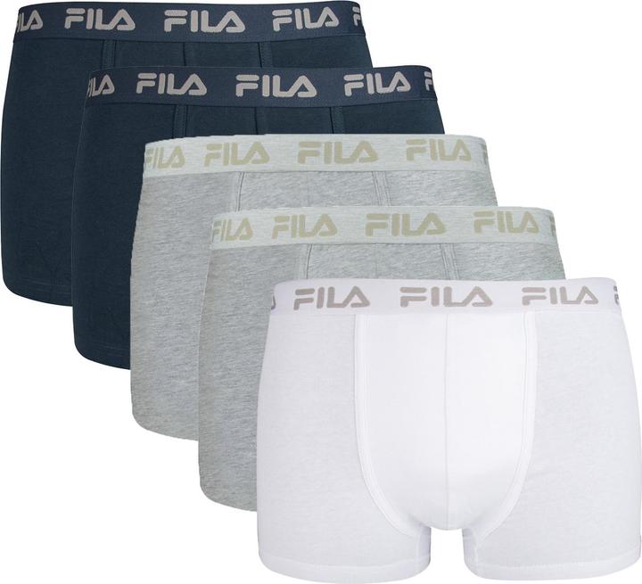 Immagine prodotto FILA Boxer Casual Stretch (XXL, Confezione da 5 pezzi)
