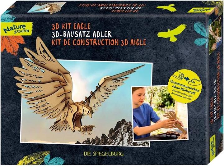 Actual product image 3D Eagle Nature Zoo kit