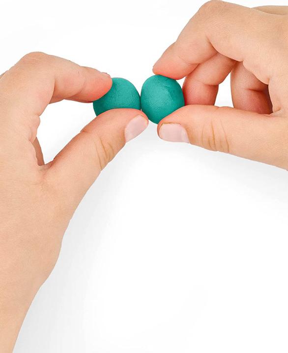 Actual product image Staedtler Play dough Basic 4pcs. white,yellow,red,blue