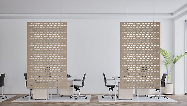 Actual product image eurokraft basic Acoustic panel for ceiling installation (120 x 200 cm)