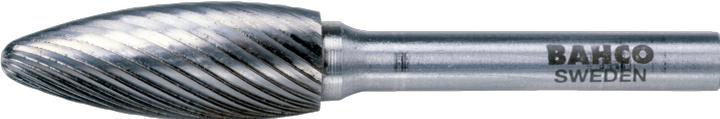 Actual product image Irimo 10 mm x 19 mm - Ø6 mm flame-shaped rotor milling cutter made of carbide for metal X-cut 21/11