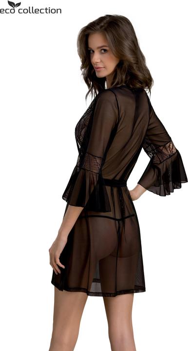 Produktbild ECO Collection Leafa Peignoir black (L)