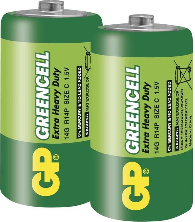 Actual product image GP Batteries ELEMENT (GP14G, R14) (2 pcs., C)