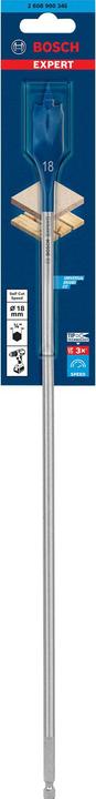 Produktbild Bosch Professional Zubehör EXPERT Self Cut Speed Flachfräsbohrer, 18 x 400 mm (18 Millimeter)
