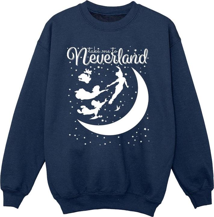 Produktbild Disney Peter Pan Take Me To Neverland Sweatshirt Mädchen (140, 146)