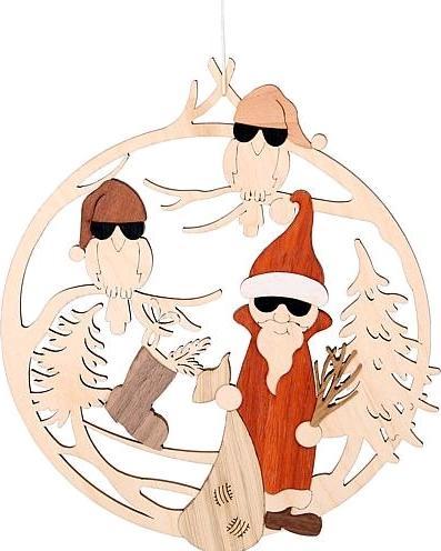 Kuhnert Fensterbild 'Nikolaus'