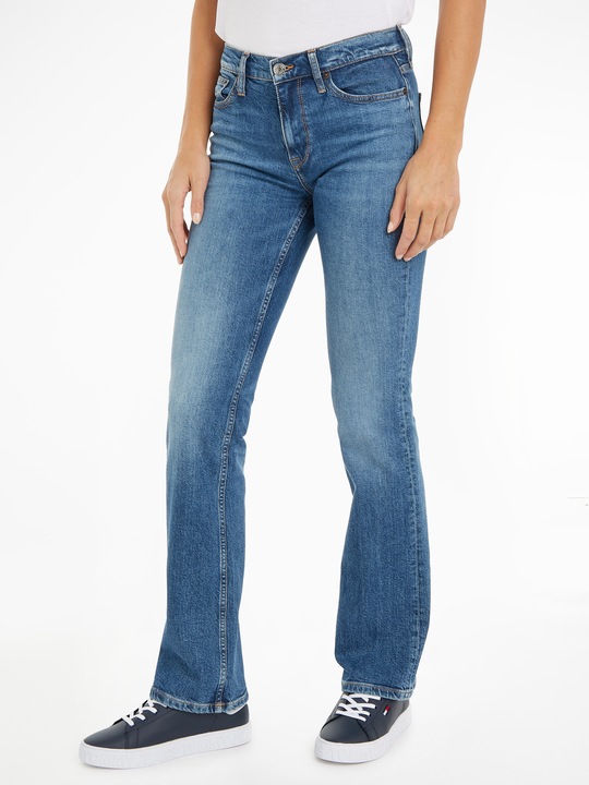 Actual product image Tommy Hilfiger Tommy Jeans Maddie Mid Rise Bootcut Denim Medium (W29/L32)