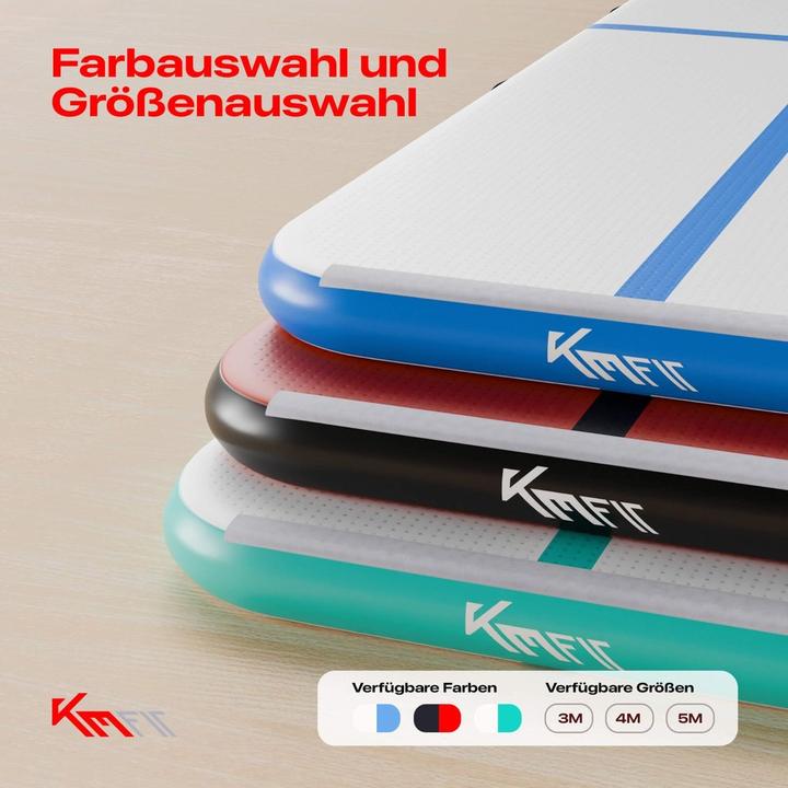 Actual product image Km-Fit Inflatable gym mat