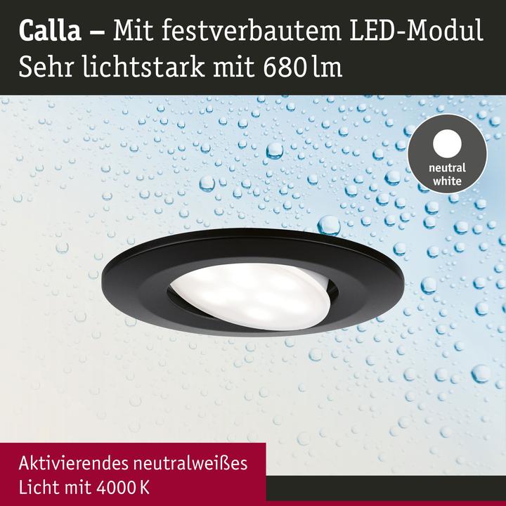 Produktbild Paulmann Einbauleuchte Calla Set (680 lm)