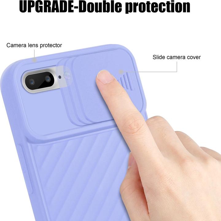 Image du produit Cadorabo Couverture TPU avec protection pour appareil photo (Apple iPhone 7 Plus, Apple iPhone 7s Plus)