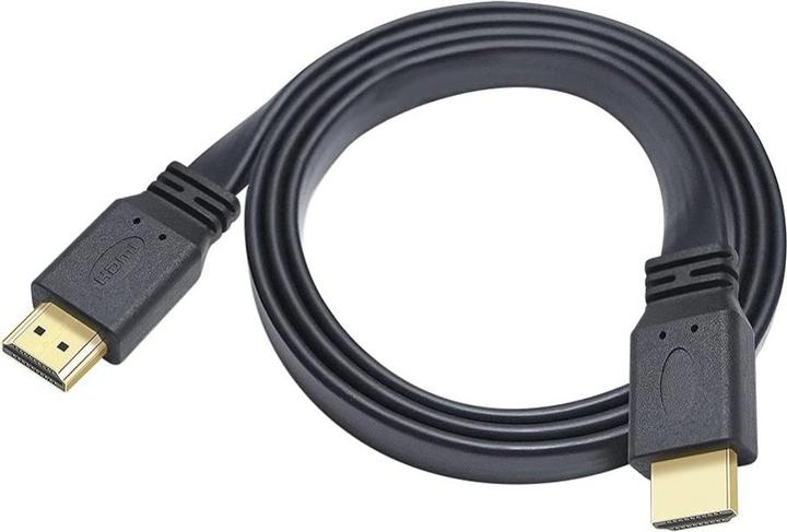 Productafbeelding Techly Hoge snelheid HDMI platte kabel @ (3 m, HDMI, 2.0)