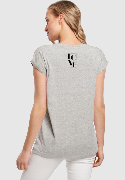 Image du produit Merchcode Ladies Love Tee à épaules étendues - 113381 (3XL)