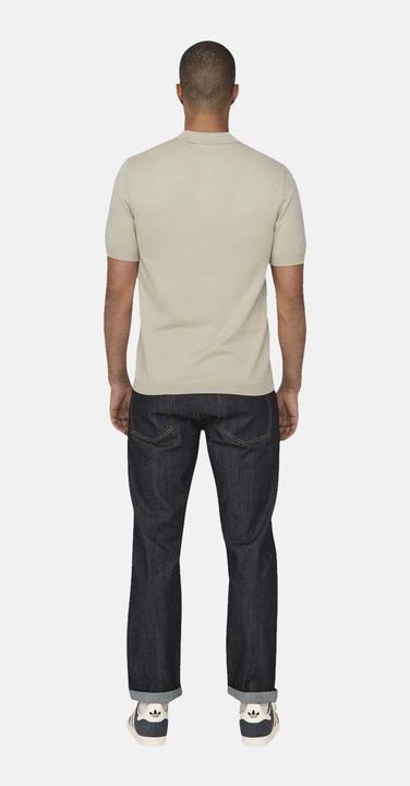 Actual product image Only & Sons Regular fit polo collar pullover polo (XL)