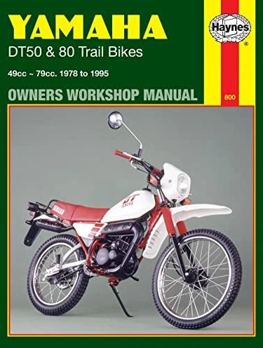 Yamaha Dt50 & 80 Trail Bikes (78 - 95) (Englisch, Haynes Publishing, 1995)