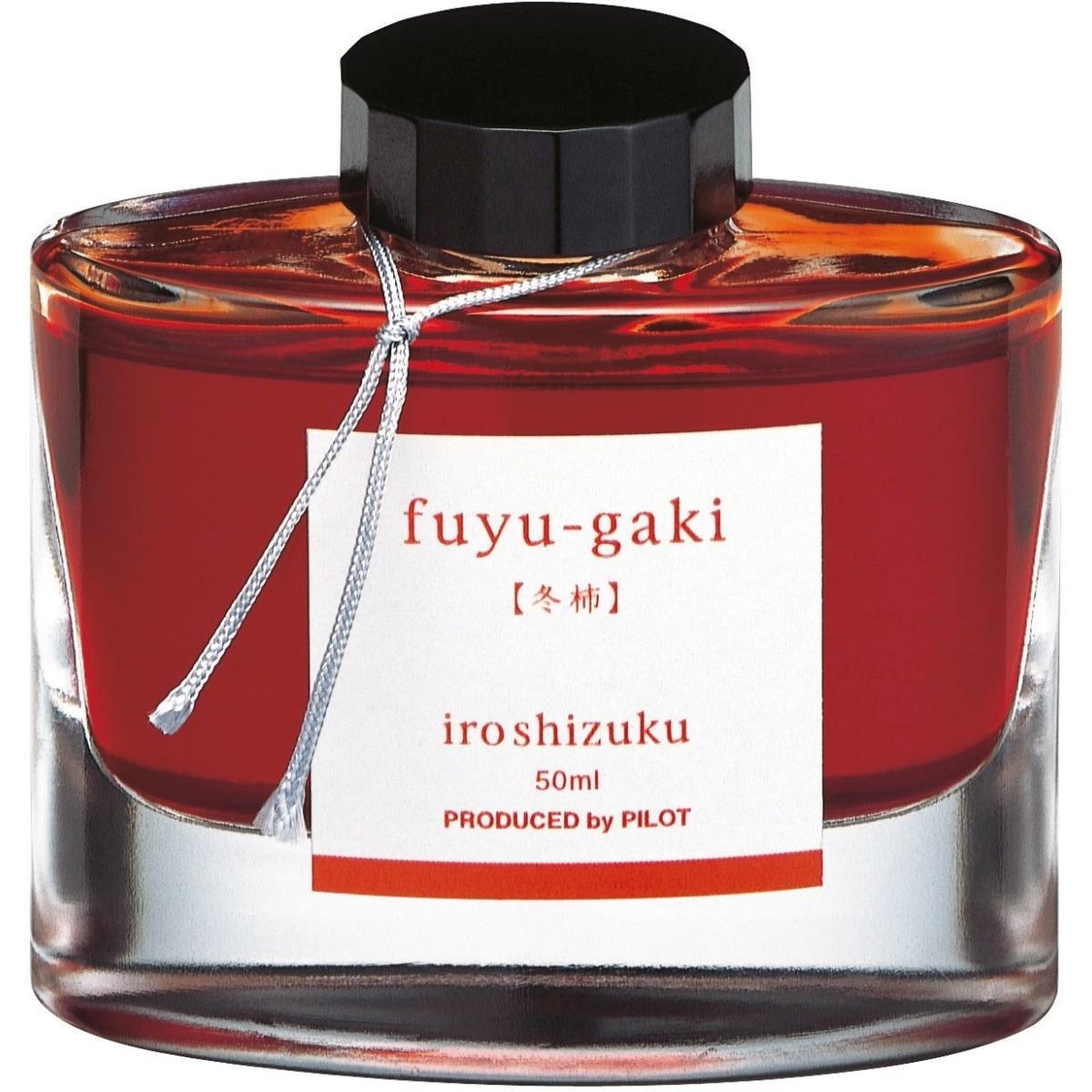 Pilot, Ersatzpatrone, Iroshizuku Tinte 50ml - FUYU-GAKI (Füllertinte, Orange)