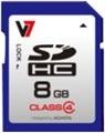 Image du produit V7 Carte Sd 8gb Sdhc Cl4 (8 Go, SDHC)