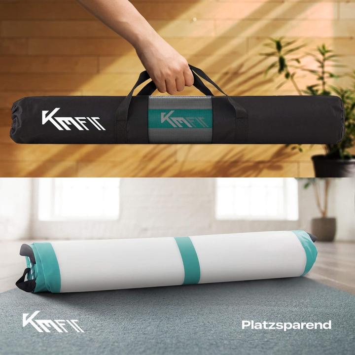 Actual product image Km-Fit Inflatable gym mat